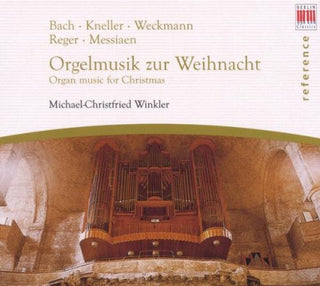 the album cover for Michael-Christfried Winkler - Organ Music for Christmas