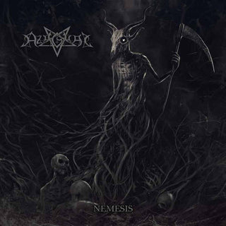the album cover for Azaghal - Nemesis
