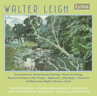 the album cover for Leigh / Lpo / Npco / Braithwaite / Pinnock - Orchestral Music