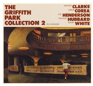 the album cover for Clarke, Stanley & Corea, Chick - Vol. 2-Griffith Park Collection-In Concert