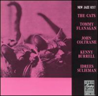 the album cover for Flanagan/Coltrane/Burrell - Cats