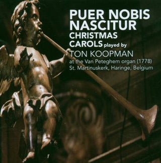 the album cover for Ton Koopman - Puer Nobis Nascitur