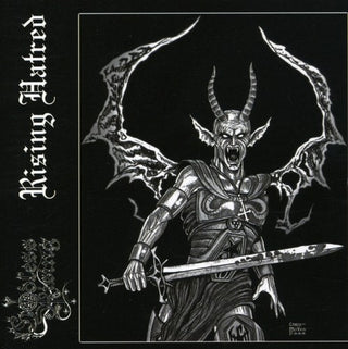 the album cover for Godless Rising - Rising Hatred