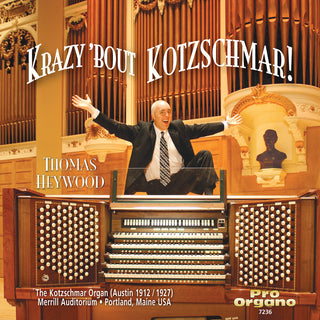 the album cover for THOMAS HEYWOOD - Krazy Bout Kotzschmar