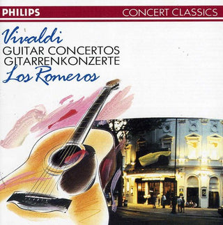 the album cover for Los Romeros - Guitar Concerti