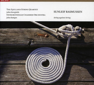 the album cover for Rasmussen/Sunleif - String Against String