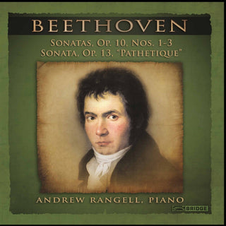 the album cover for ANDREW RANGELL - Piano Sonatas