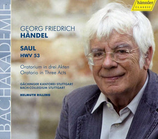 the album cover for Bach-Collegium Stuttgart - Saul