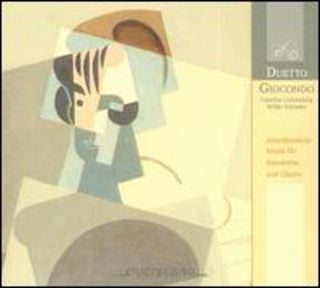 the album cover for Duetto Giocondo - American Music for Mandolin & Guitar