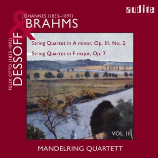 the album cover for Brahms/Dessoff - String Quartet