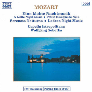 the album cover for Wolfgang Sobotka - Eine Kleine Nachtmusik