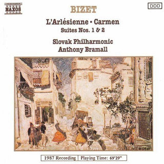 the album cover for G. Bizet - Carmen Suites
