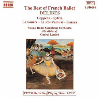 the album cover for L. DELIBES - Ballet Music
