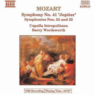 the album cover for Capella Istropolitana - Symphonies 25, 32 & 41