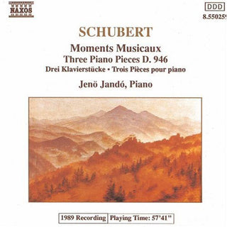the album cover for JenÅ‘ JandÃ³ - Moments Musicaux / Allegretto