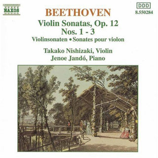 the album cover for JenÅ‘ JandÃ³ - Violin Sonatas Opus 12 1-3