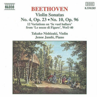 the album cover for JenÅ‘ JandÃ³ - Violin Sonatas 23 & 96 / Mozart Variations