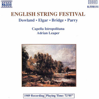 the album cover for Adrian Leaper - English String Festival