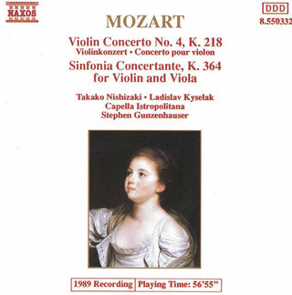 the album cover for TAKAKO NISHIZAKI - Violin Concerto 4