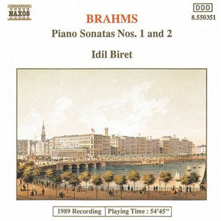 the album cover for Idil Biret - Piano Sonatas 1 & 2