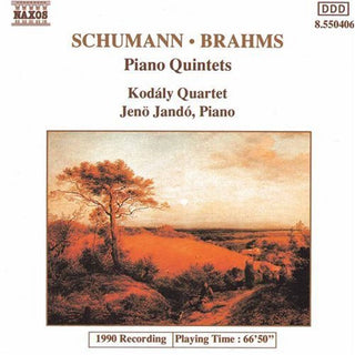 the album cover for JenÅ‘ JandÃ³ - Piano Quintets