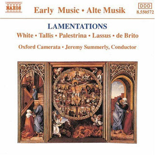 the album cover for Jeremy Summerly - Lamentations