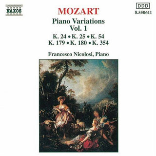 the album cover for Francesco Nicolosi - Piano Variations 1