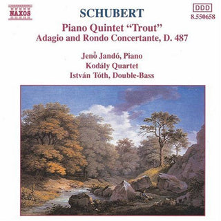 the album cover for Istvan Toth - Piano Quintet / Adagio & Rondo Concertante