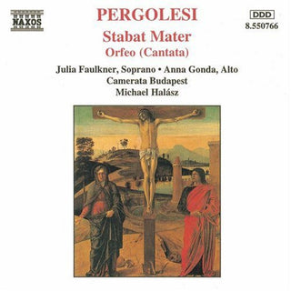the album cover for G.B. PERGOLESI - Stabat Mater
