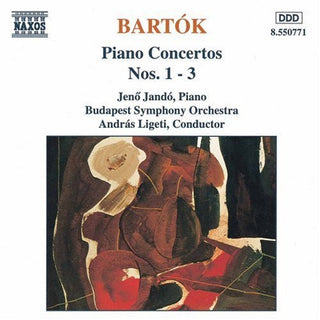 the album cover for JenÅ‘ JandÃ³ - Piano Concerti 1-3
