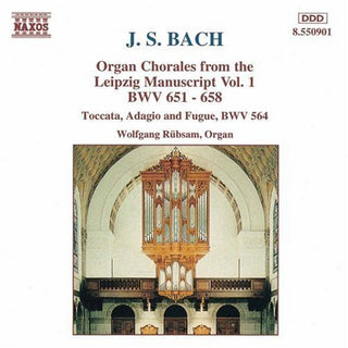 the album cover for J. RHEINBERGER - Organ Chorales from the Leipzig Manuscript 1