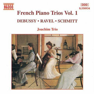 the album cover for Smetana/Suk/Novak - French Piano Trios 1