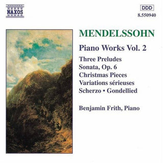 the album cover for Benjamin Frith - Piano Works 2