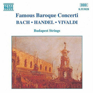 the album cover for Budapest Strings - Baroque Concerti / Various