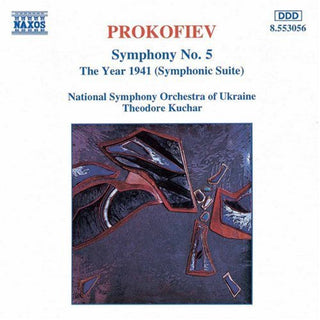 the album cover for Theodore Kuchar - Symphony 5