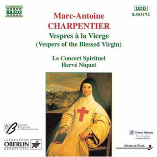 the album cover for Herve Niquet - Vespers a la Virge