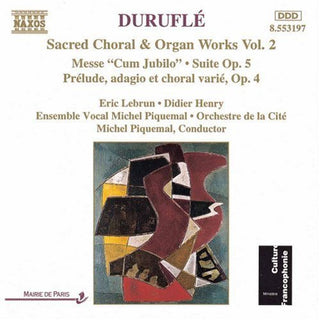 the album cover for Didier Henry - Sacred Choral Works 2 / Organ Works