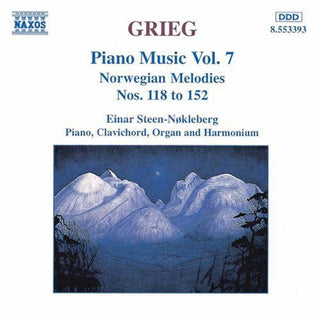 the album cover for Einar Steen-Nokleberg - Piano Music 7