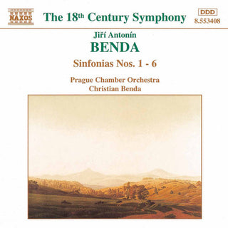 the album cover for J.G. BENDA - Sinfonias 1-6