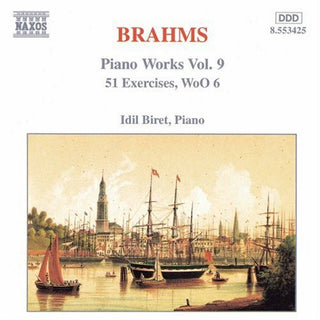 the album cover for Idil Biret - Piano Works 9