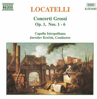 the album cover for Jaroslav Krecek - Concerti Grossi
