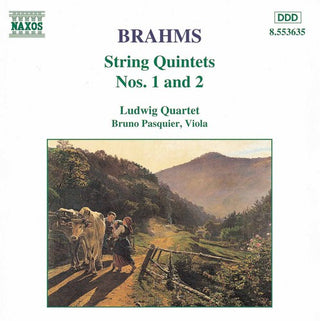 the album cover for Bruno Pasquier - String Quintets 1 & 2