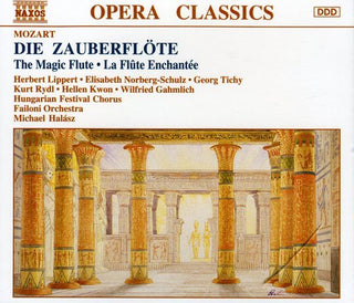 the album cover for Elisabeth Norberg-Schulz - Die Zauberflote