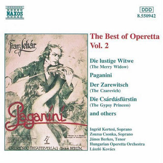 the album cover for Zsuzsa Csonka - Best of Operetta 2 / Various