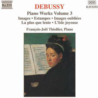 the album cover for Francois-Joel Thiollier - Piano Works 3
