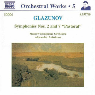 the album cover for Alexander Anissimov - Symphonies 2 & 7