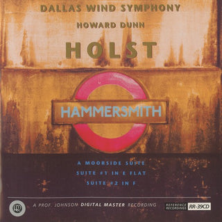 the album cover for Dallas Wind Symphony - Suites 1 & 2 / Moorside Suite