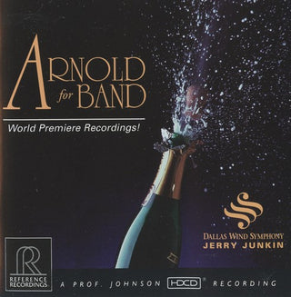 the album cover for Dallas Wind Symphony - Arnold for Band / Scottish Dances / Little Suite 1
