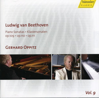 the album cover for Gerhard Oppitz - Piano Sonatas 30 31 32