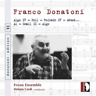 the album cover for Freon Ensemble - Donatoni Edition VI